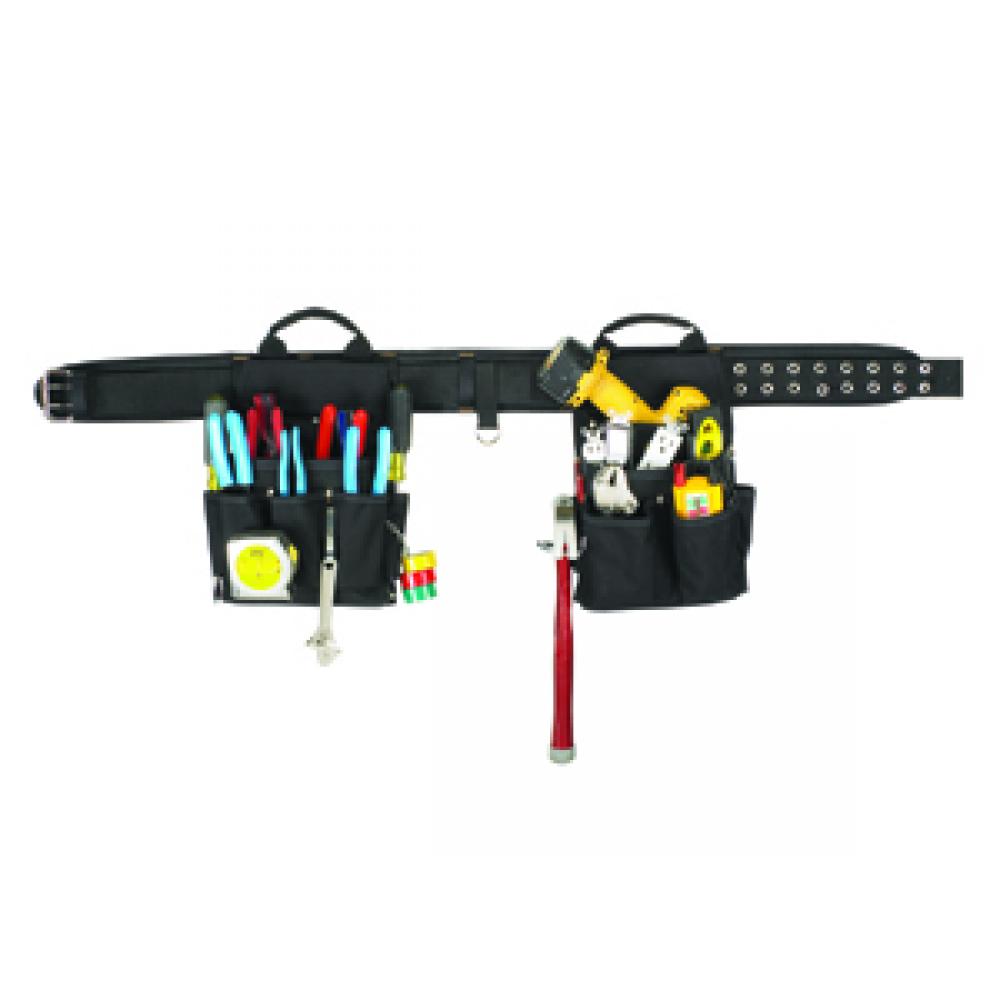 3 PIECE ELECTRICIAN&#39;S COMBO - 20 POCKETS<span class=' ItemWarning' style='display:block;'>Item is usually in stock, but we&#39;ll be in touch if there&#39;s a problem<br /></span>