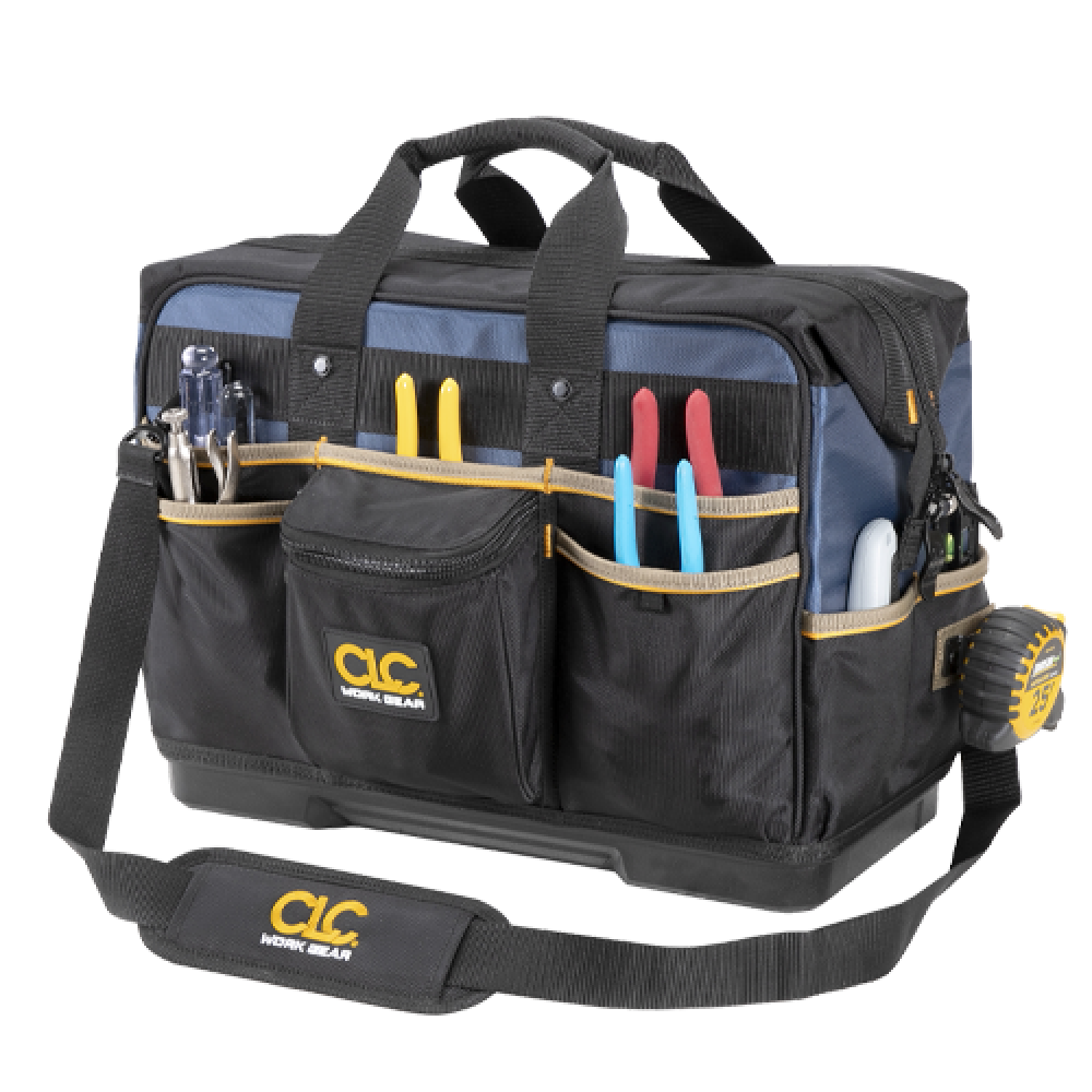 19&#34; MOLDED BASE CONTRACTOR&#39;S CLOSED-TOP TOOL BAG<span class=' ItemWarning' style='display:block;'>Item is usually in stock, but we&#39;ll be in touch if there&#39;s a problem<br /></span>