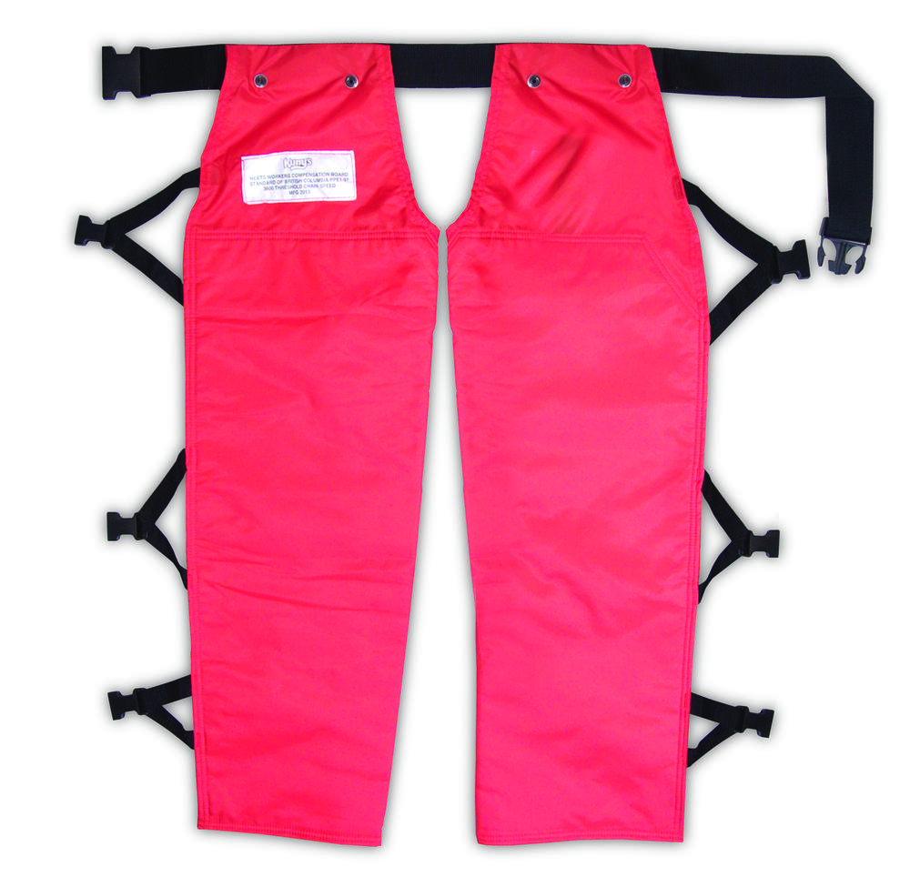 CHAIN SAW CHAPS<span class='Notice ItemWarning' style='display:block;'>Item has been discontinued<br /></span>