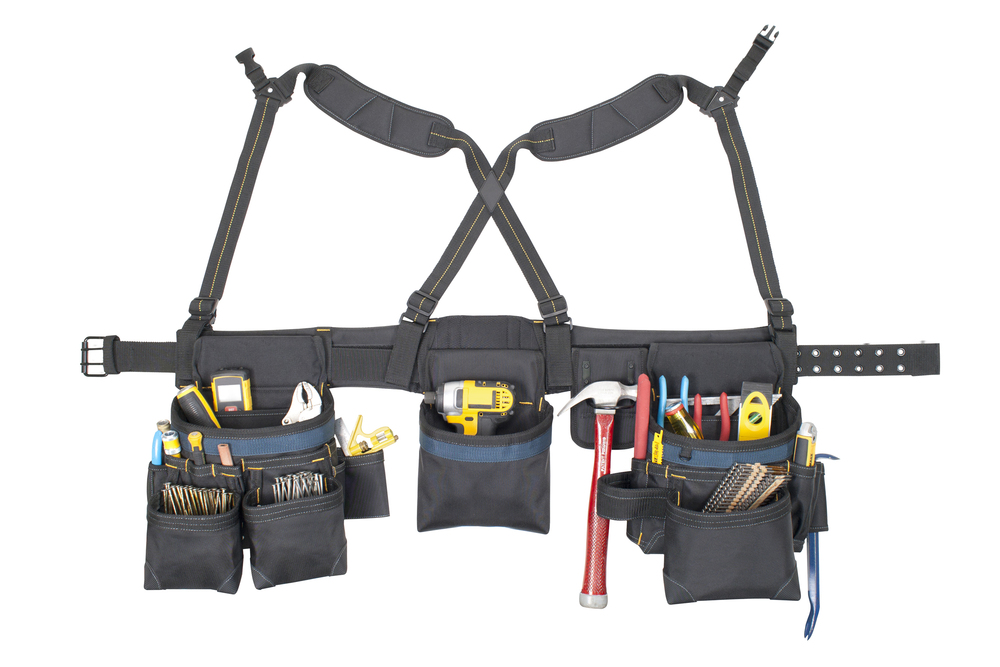 6 PIECE CARPENTER&#39;S BALLISTIC COMBO - 28 POCKETS<span class=' ItemWarning' style='display:block;'>Item is usually in stock, but we&#39;ll be in touch if there&#39;s a problem<br /></span>