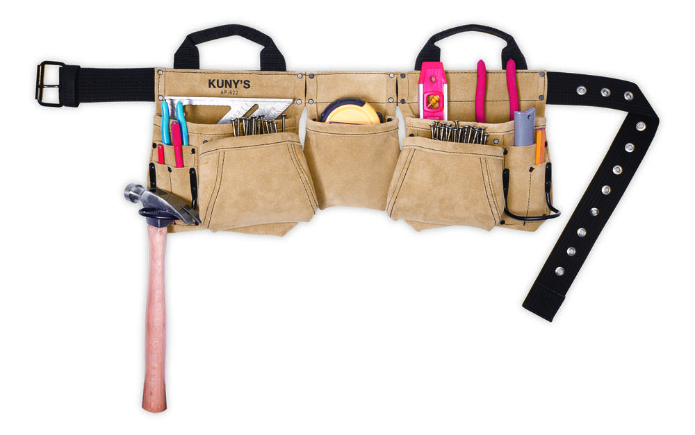 JOURNEYMAN CARPENTER APRON - 11 POCKETS<span class=' ItemWarning' style='display:block;'>Item is usually in stock, but we&#39;ll be in touch if there&#39;s a problem<br /></span>