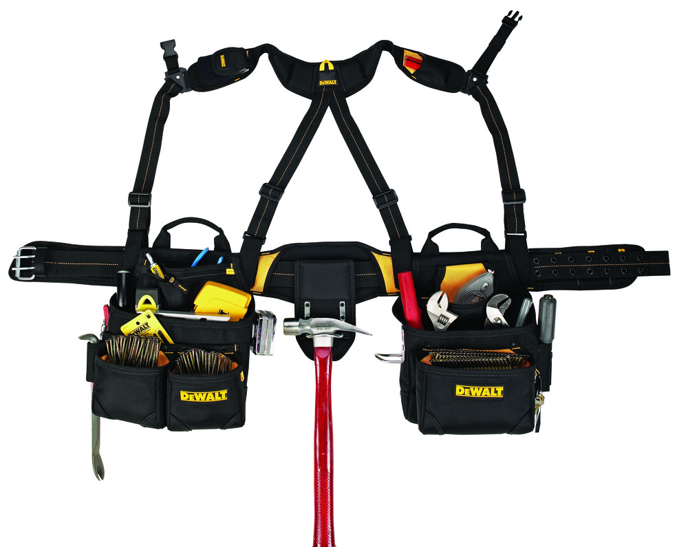 20 POCKET PRO FRAMER&#39;S COMBO APRON & YOKE-STYLE SUSPENDERS<span class='Notice ItemWarning' style='display:block;'>Item has been discontinued<br /></span>