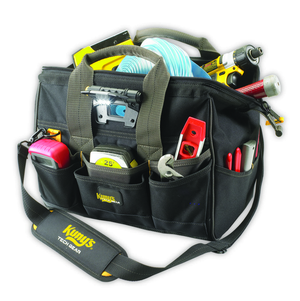 LIGHTED 14&#34; CLOSED TOP TOOL BAG<span class=' ItemWarning' style='display:block;'>Item is usually in stock, but we&#39;ll be in touch if there&#39;s a problem<br /></span>