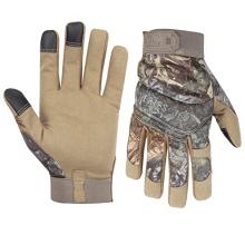 Kunys Leather C132M - DESERT CAMO WORK GLOVES - M