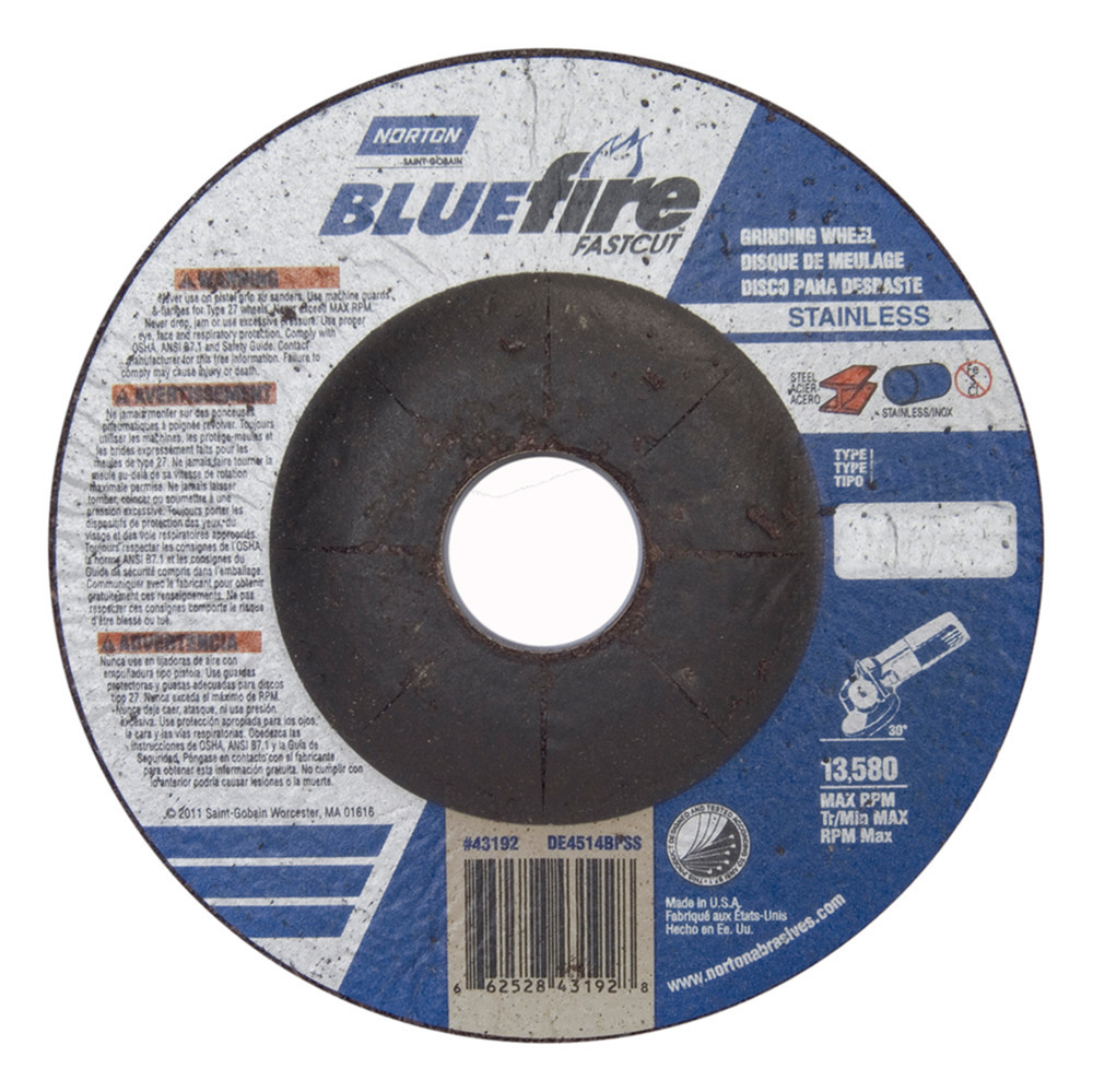 Grinding Wheel<span class=' ItemWarning' style='display:block;'>Item is usually in stock, but we&#39;ll be in touch if there&#39;s a problem<br /></span>