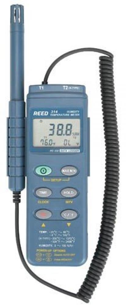 REED C-314 Thermo-Hygrometer/Data Logger<span class=' ItemWarning' style='display:block;'>Item is usually in stock, but we&#39;ll be in touch if there&#39;s a problem<br /></span>