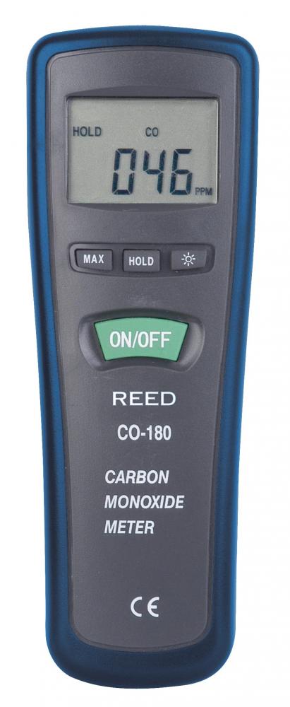 REED CO-180 Carbon Monoxide Meter<span class=' ItemWarning' style='display:block;'>Item is usually in stock, but we&#39;ll be in touch if there&#39;s a problem<br /></span>