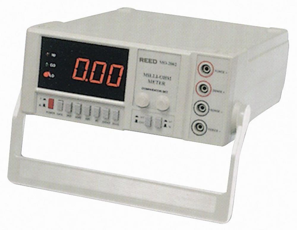 REED MO-2002-230V Milliohm Meter<span class=' ItemWarning' style='display:block;'>Item is usually in stock, but we&#39;ll be in touch if there&#39;s a problem<br /></span>