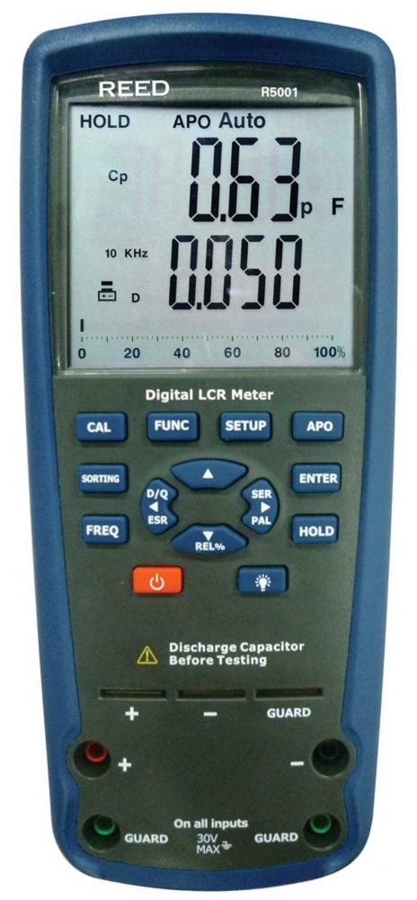 REED R5001 LCR Meter<span class=' ItemWarning' style='display:block;'>Item is usually in stock, but we&#39;ll be in touch if there&#39;s a problem<br /></span>