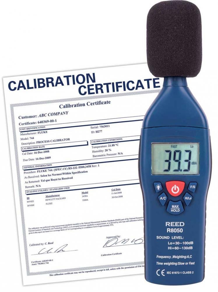 REED R8050 Sound Level Meter<span class=' ItemWarning' style='display:block;'>Item is usually in stock, but we&#39;ll be in touch if there&#39;s a problem<br /></span>