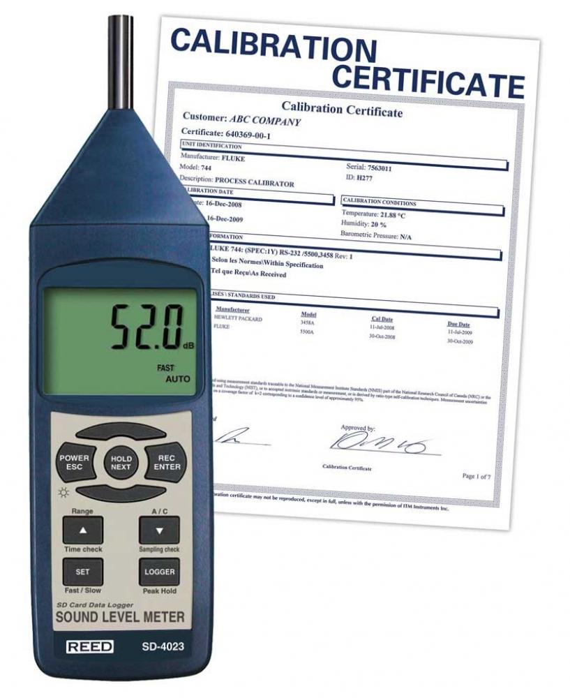 REED SD-4023 Sound Level Meter/Data Logger<span class=' ItemWarning' style='display:block;'>Item is usually in stock, but we&#39;ll be in touch if there&#39;s a problem<br /></span>