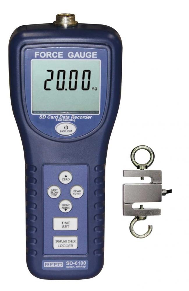 REED SD-6100 Data Logging Force Gauge<span class=' ItemWarning' style='display:block;'>Item is usually in stock, but we&#39;ll be in touch if there&#39;s a problem<br /></span>