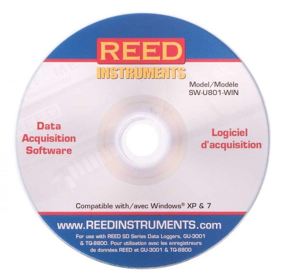 REED SW-U801-WIN Data Acquisition Software, Windows XP and 7<span class=' ItemWarning' style='display:block;'>Item is usually in stock, but we&#39;ll be in touch if there&#39;s a problem<br /></span>