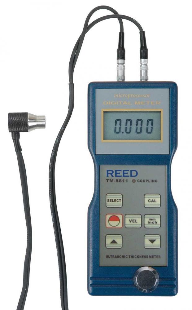 REED TM-8811 Ultrasonic Thickness Gauge, 7.9&#34; (200mm)<span class=' ItemWarning' style='display:block;'>Item is usually in stock, but we&#39;ll be in touch if there&#39;s a problem<br /></span>