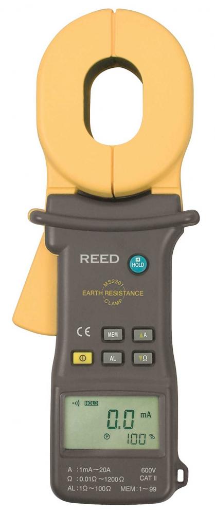 REED MS2301 Clamp-on Ground Resistance Tester<span class=' ItemWarning' style='display:block;'>Item is usually in stock, but we&#39;ll be in touch if there&#39;s a problem<br /></span>