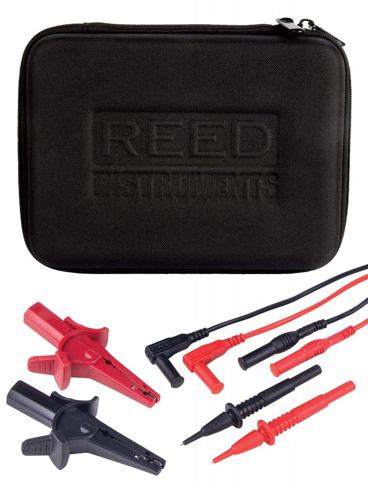 REED R1050-KIT Safety Test Lead Kit<span class=' ItemWarning' style='display:block;'>Item is usually in stock, but we&#39;ll be in touch if there&#39;s a problem<br /></span>