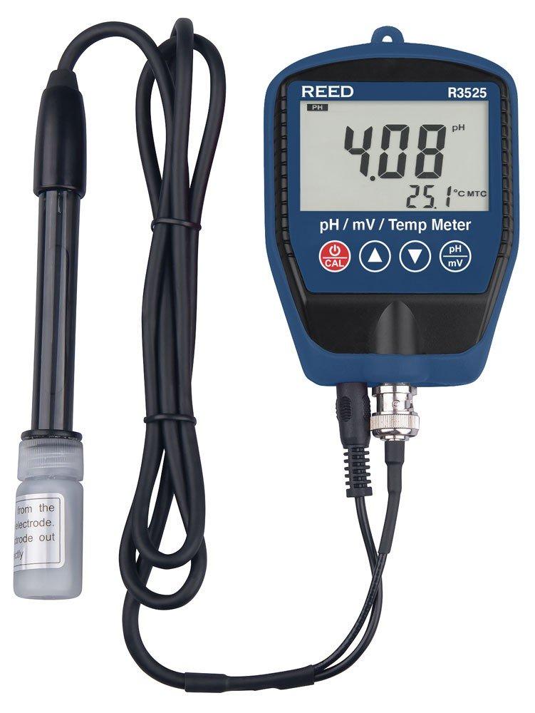 REED R3525 pH/mV Meter with Temperature<span class=' ItemWarning' style='display:block;'>Item is usually in stock, but we&#39;ll be in touch if there&#39;s a problem<br /></span>