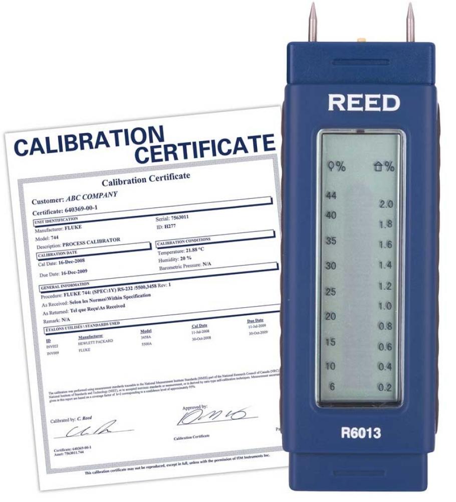 REED R6013-NIST Pocket Size Moisture Detector<span class=' ItemWarning' style='display:block;'>Item is usually in stock, but we&#39;ll be in touch if there&#39;s a problem<br /></span>