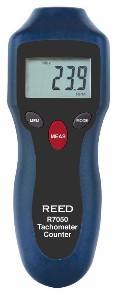 REED R7050 Compact Photo Tachometer and Counter<span class=' ItemWarning' style='display:block;'>Item is usually in stock, but we&#39;ll be in touch if there&#39;s a problem<br /></span>