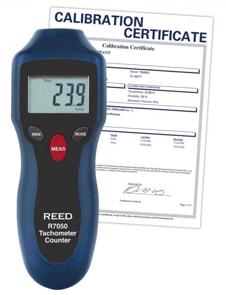 REED R7050 Compact Photo Tachometer and Counter<span class=' ItemWarning' style='display:block;'>Item is usually in stock, but we&#39;ll be in touch if there&#39;s a problem<br /></span>