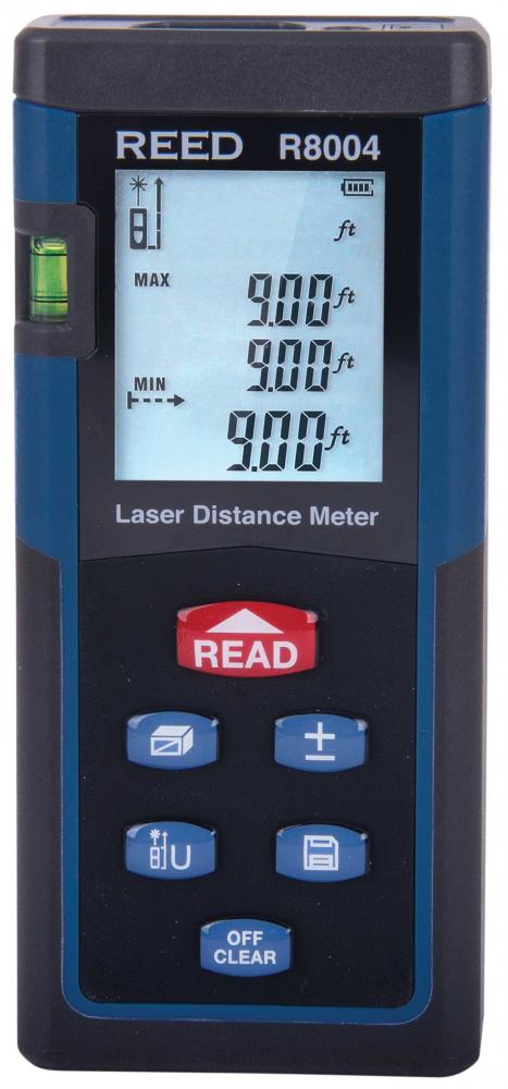 REED R8004 Laser Distance Meter<span class=' ItemWarning' style='display:block;'>Item is usually in stock, but we&#39;ll be in touch if there&#39;s a problem<br /></span>