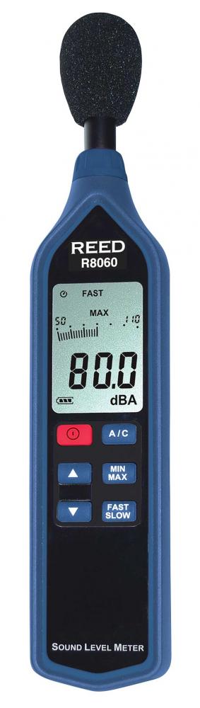 REED R8060 Sound Level Meter with Bargraph<span class=' ItemWarning' style='display:block;'>Item is usually in stock, but we&#39;ll be in touch if there&#39;s a problem<br /></span>