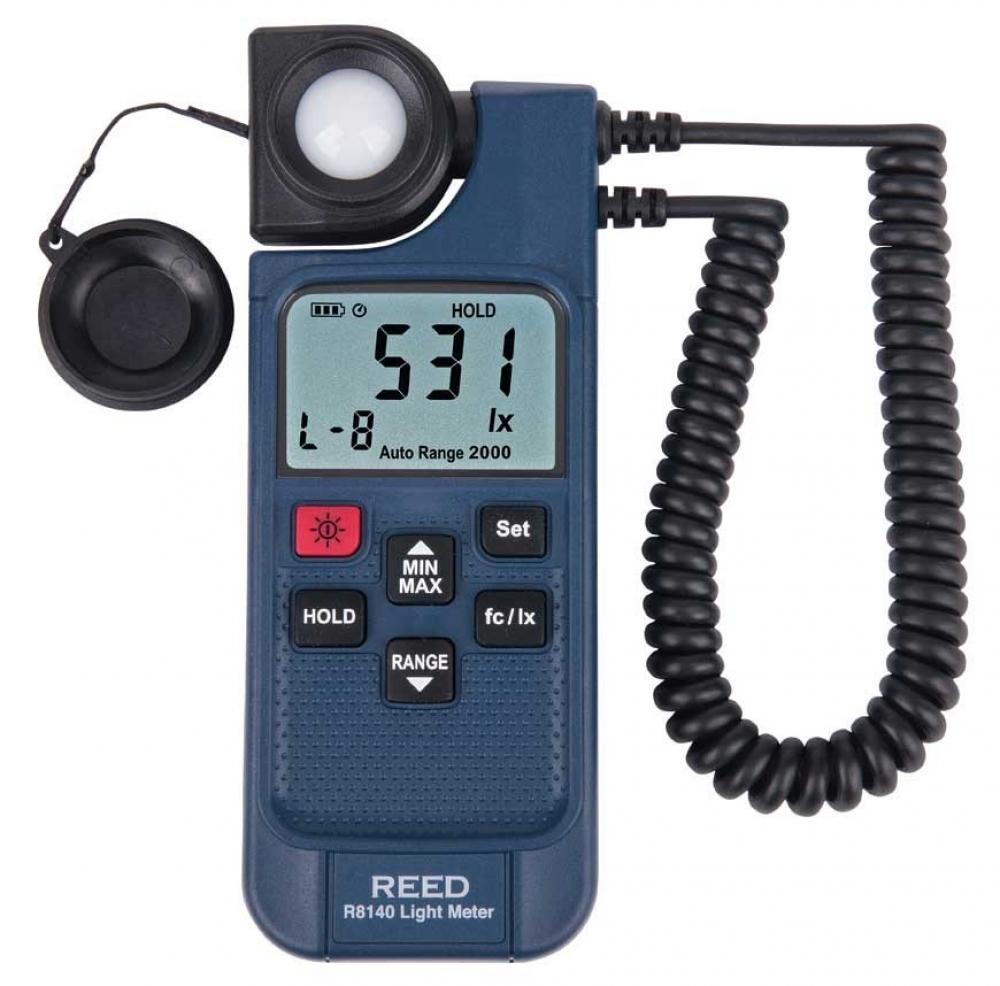 REED R8140 LED Light Meter<span class=' ItemWarning' style='display:block;'>Item is usually in stock, but we&#39;ll be in touch if there&#39;s a problem<br /></span>