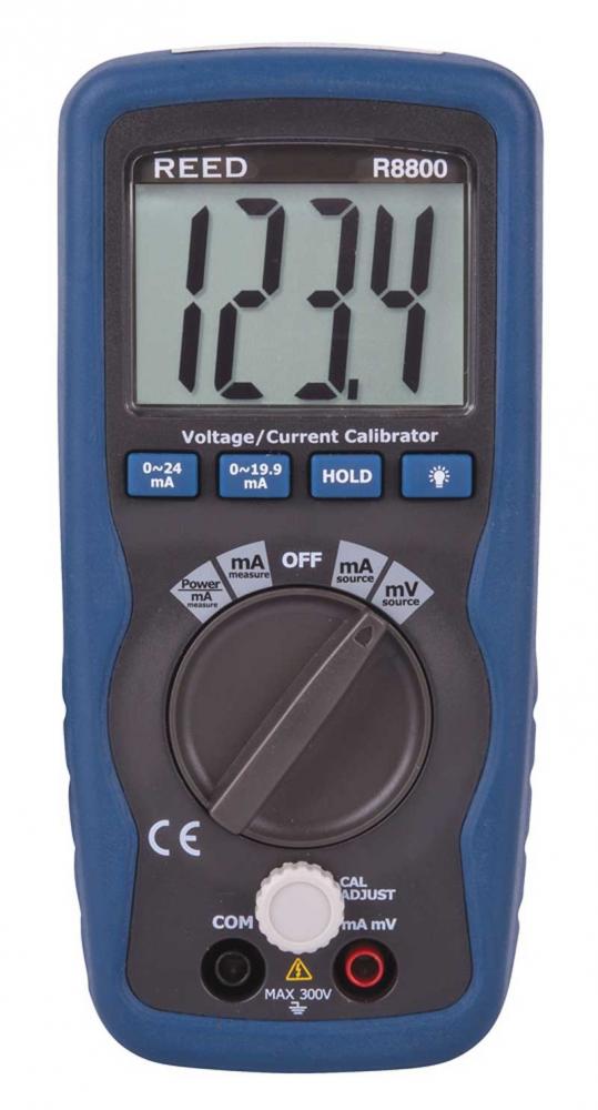 REED R8800 Voltage/Current Calibrator, 199.99mV/19.99mA<span class=' ItemWarning' style='display:block;'>Item is usually in stock, but we&#39;ll be in touch if there&#39;s a problem<br /></span>