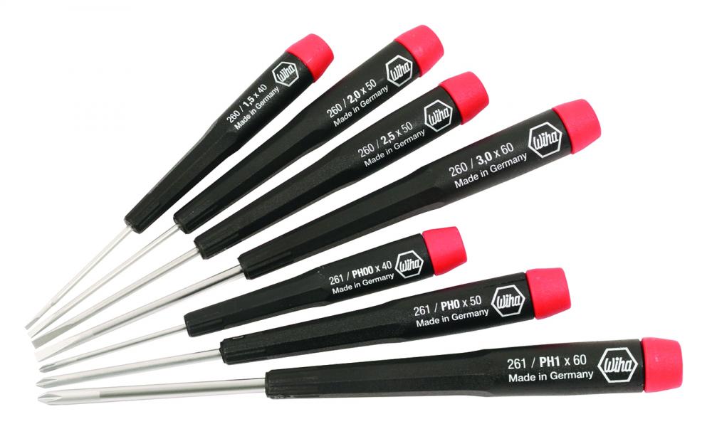 Precision Slotted/Phillips Screwdrivers 7 Piece Set<span class=' ItemWarning' style='display:block;'>Item is usually in stock, but we&#39;ll be in touch if there&#39;s a problem<br /></span>