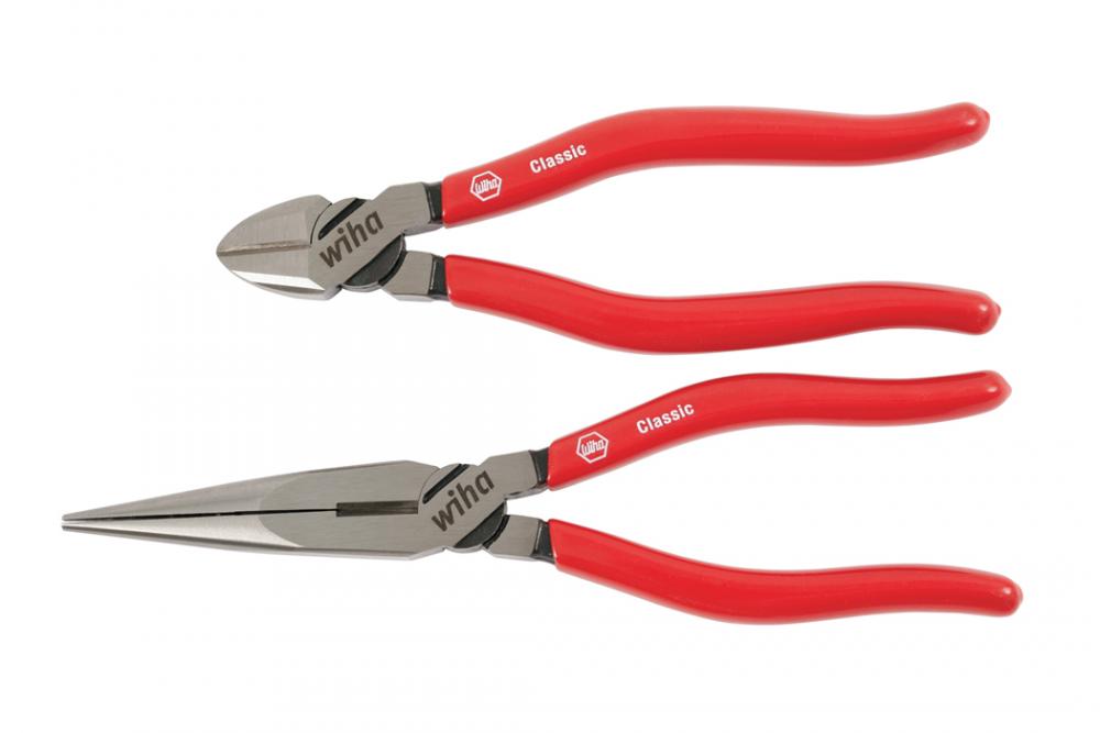 Soft Grip Diagonal Cutters/Long Nose Pliers 2 Piece Set<span class=' ItemWarning' style='display:block;'>Item is usually in stock, but we&#39;ll be in touch if there&#39;s a problem<br /></span>