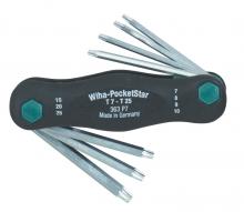 Wiha 36396 - Torx® PocketStar Fold Out 7 Piece Set T7-T25