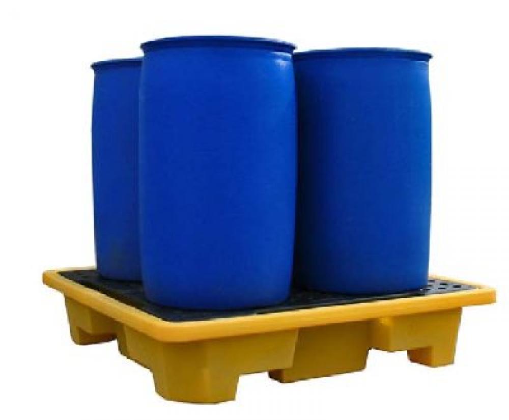 4 Drum Spill Pallet<span class=' ItemWarning' style='display:block;'>Item is usually in stock, but we&#39;ll be in touch if there&#39;s a problem<br /></span>