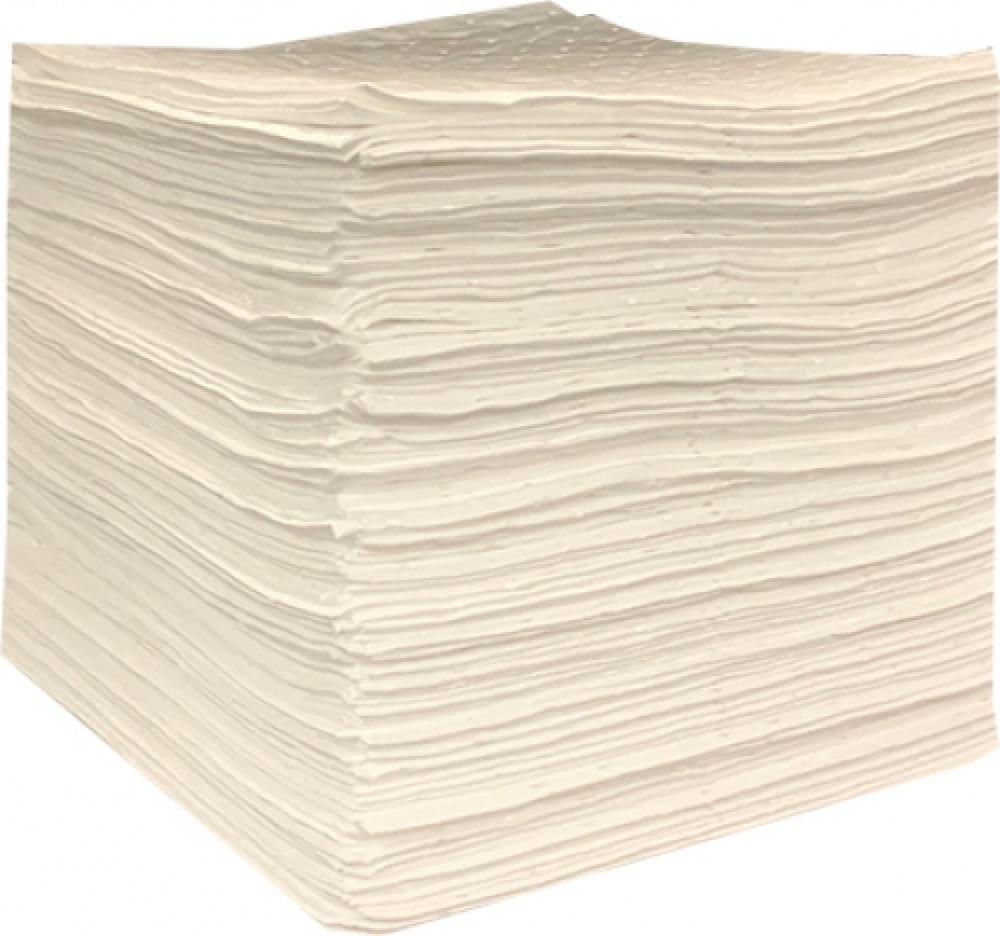 Essentials 15&#34;x18&#34;  Oil Only Two-Ply SM Medium Weight Sorbent Pads (100 ct)<span class=' ItemWarning' style='display:block;'>Item is usually in stock, but we&#39;ll be in touch if there&#39;s a problem<br /></span>