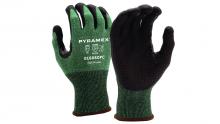 Pyramex Safety GL606DPCVPM - Glove Nitrile 18G A3 Dots Thumb Saddle- Vend Pack- size Medium