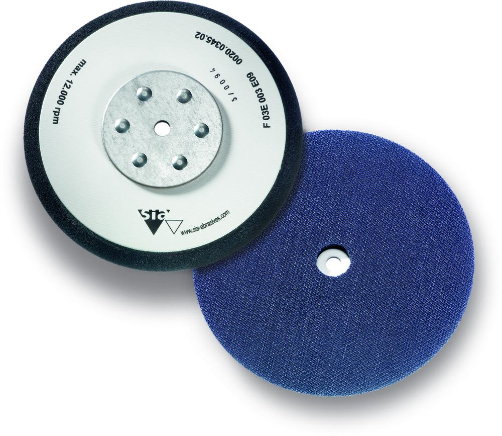 SIA | backing pad for random orbit sander | 150 mm<span class=' ItemWarning' style='display:block;'>Item is usually in stock, but we&#39;ll be in touch if there&#39;s a problem<br /></span>