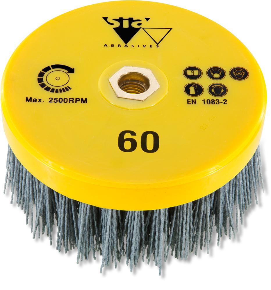 SIA | plate brushes | 130 mm | Grit 60<span class=' ItemWarning' style='display:block;'>Item is usually in stock, but we&#39;ll be in touch if there&#39;s a problem<br /></span>