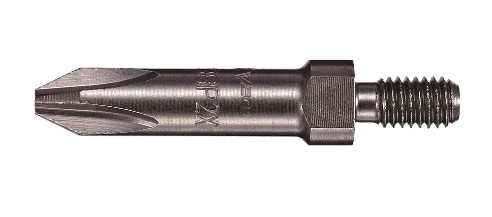 Vega Phillips #2 10-32 Threaded Bit x 1-1/2&#34; Extra Hard<span class=' ItemWarning' style='display:block;'>Item is usually in stock, but we&#39;ll be in touch if there&#39;s a problem<br /></span>