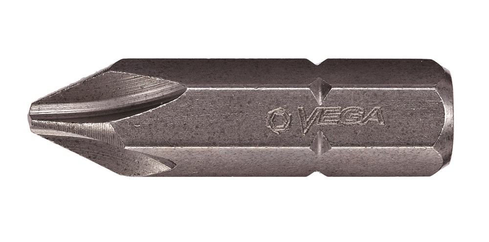 Vega Phillips #3 Insert Bit x 1-1/4&#34; - 5/16 Hex Shank<span class=' ItemWarning' style='display:block;'>Item is usually in stock, but we&#39;ll be in touch if there&#39;s a problem<br /></span>