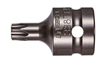 Vega Industries 338TT45SB - Vega TORX Tamper 45 Socket Bit x 1-1/2" - 1/2 Sq Dr