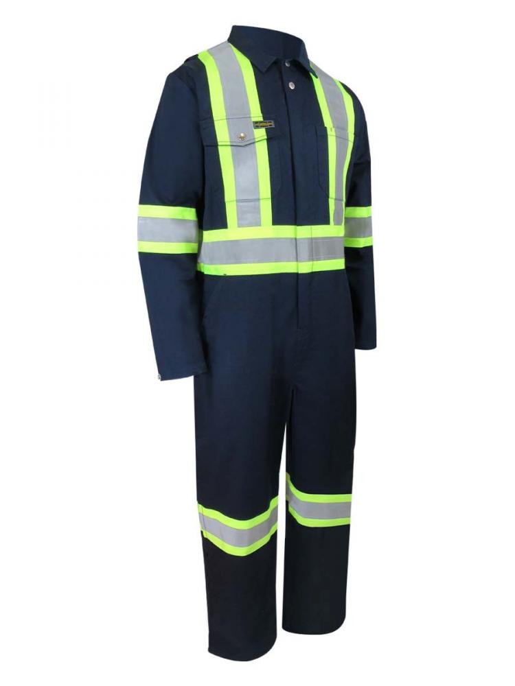 UNLINED COVERALL WITH ZIPPER ON THE LEGS AND REFLECTIVE STRIPES<span class=' ItemWarning' style='display:block;'>Item is usually in stock, but we&#39;ll be in touch if there&#39;s a problem<br /></span>