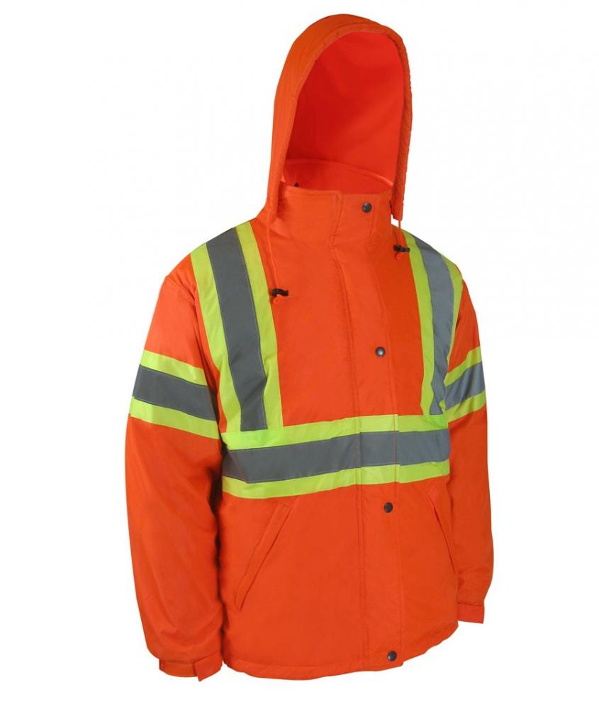 NYLON JACKET LINED WITH POLAR FLEECE WITH REFLECTIVE STRIPES<span class=' ItemWarning' style='display:block;'>Item is usually in stock, but we&#39;ll be in touch if there&#39;s a problem<br /></span>