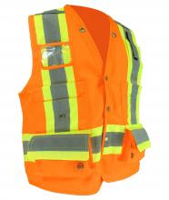 Jackfield 70-119-S - Surveyor vest with 15 pockets