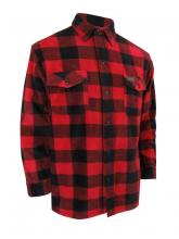 Jackfield 70-260-XL - POLAR FLEECE SHIRT WITH REGULAR PLASTIC BUTTONS. DOUBLE BACK