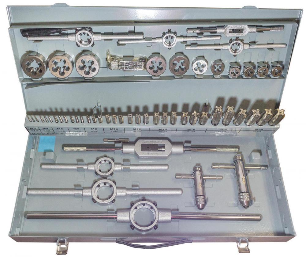 Quality Import 3 - 20mm Tap & Die Set (3 taps per size)<span class=' ItemWarning' style='display:block;'>Item is usually in stock, but we&#39;ll be in touch if there&#39;s a problem<br /></span>