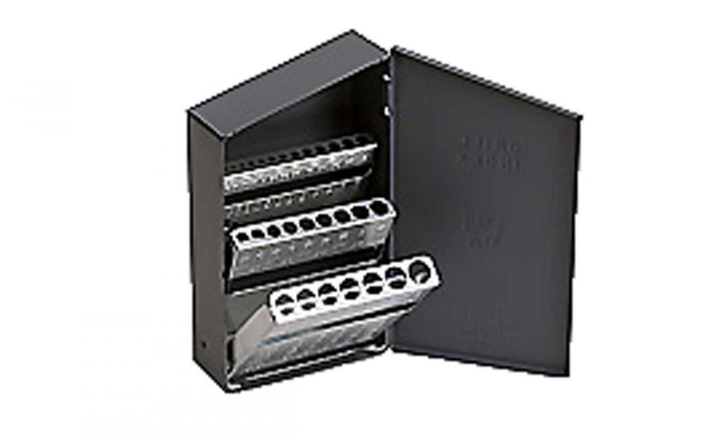 STM Premium 15 slot 1/16&#34; - 1/2&#34; Empty Metal Jobber Length Drill Set Case<span class=' ItemWarning' style='display:block;'>Item is usually in stock, but we&#39;ll be in touch if there&#39;s a problem<br /></span>