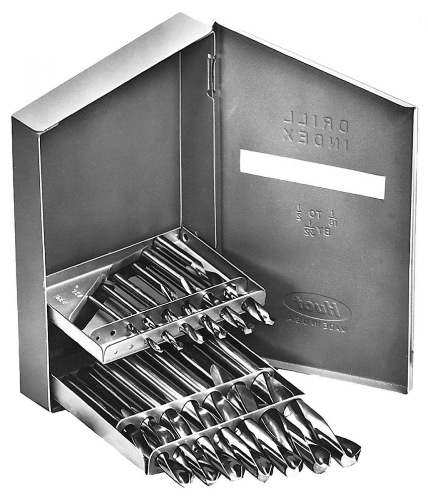 STM 1/16&#34; - 1/2&#34; 15pc TiN Coated HSS Jobber Length Drill Set<span class=' ItemWarning' style='display:block;'>Item is usually in stock, but we&#39;ll be in touch if there&#39;s a problem<br /></span>