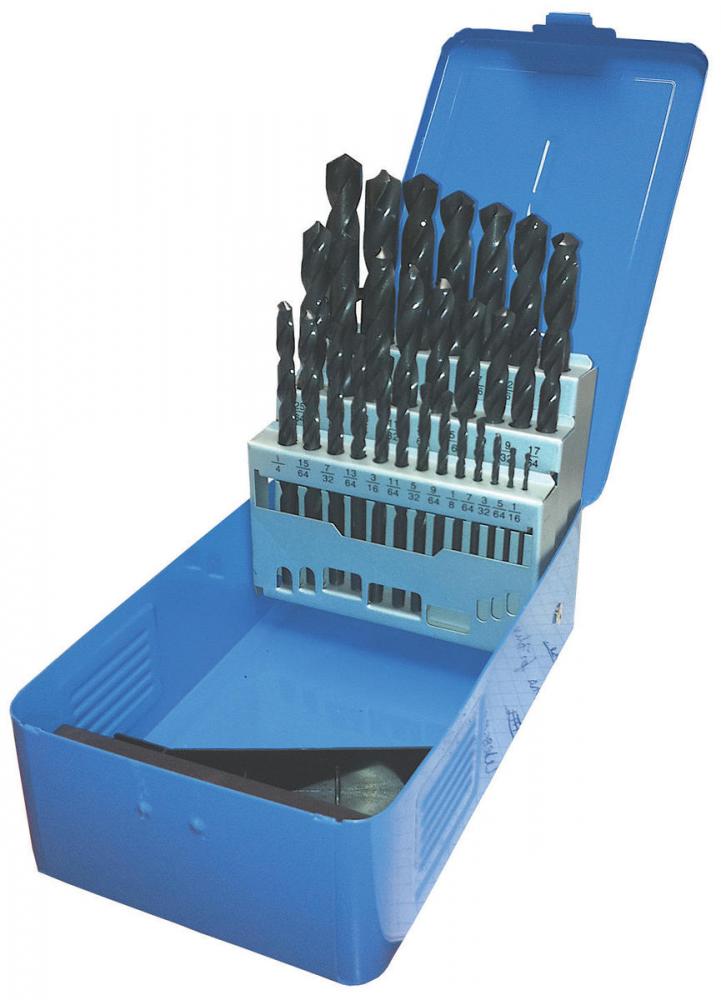 STM 1/16&#34; - 1/2&#34; 29pc HSS Fast Spiral Jobber Length Drill Set<span class=' ItemWarning' style='display:block;'>Item is usually in stock, but we&#39;ll be in touch if there&#39;s a problem<br /></span>