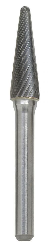 STM SL-3 3/8&#34; x 1/4&#34; Shank 14Âº Taper With Radius End Carbide Standard Cut Burr<span class=' ItemWarning' style='display:block;'>Item is usually in stock, but we&#39;ll be in touch if there&#39;s a problem<br /></span>