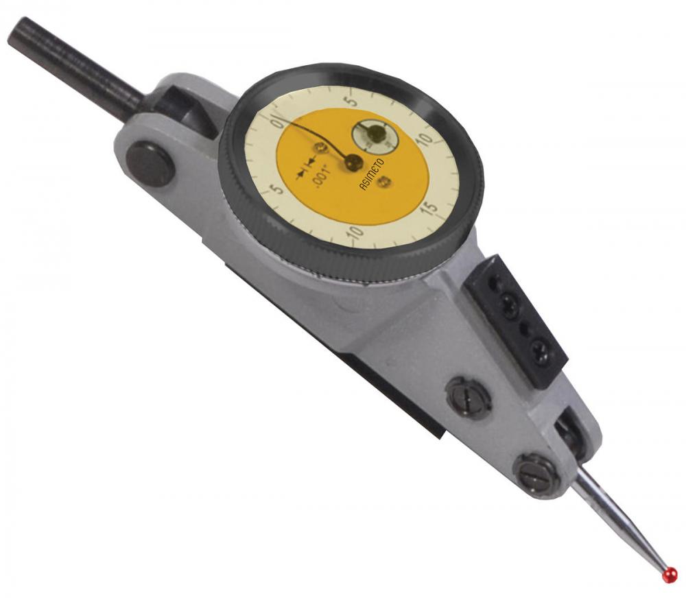 Asimeto 7503061 0.060&#34; x 0.001&#34;  Horizontal Extended Range Dial Test Indicator<span class=' ItemWarning' style='display:block;'>Item is usually in stock, but we&#39;ll be in touch if there&#39;s a problem<br /></span>