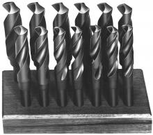 Sowa Tool 113-920 - STM Premium 17/32" - 1" 13pc HSS 1/2" Reduced Shank Drill Set